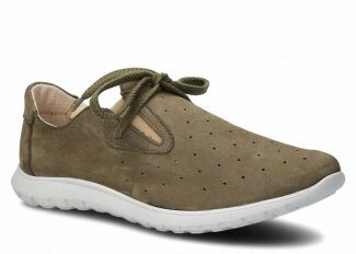 Poltopánky NAGABA 068<br /> khaki samuel koža