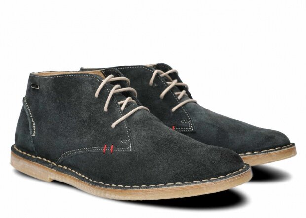 Pánske topánky NAGABA 422 grafitová velúrové koža