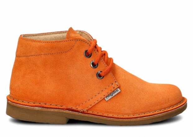 Topánky NAGABA 074 oranžová velúrové koža