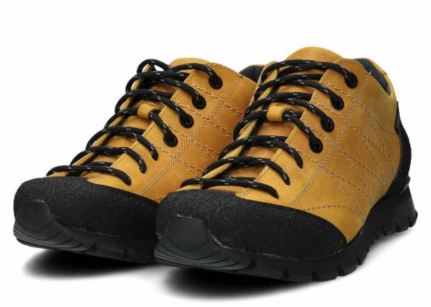 Trekové obuv NAGABA 121 žltá crazy koža