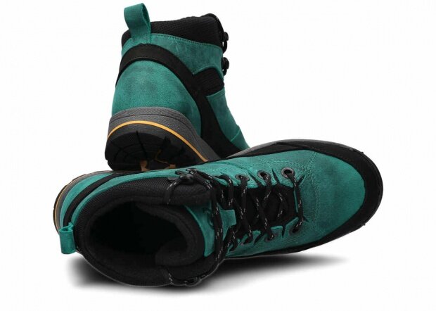 Topánky NAGABA 062 smaragdová crazy koža