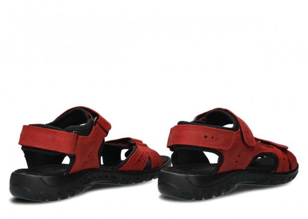 Dámske sandále NAGABA 264 červená campari koža