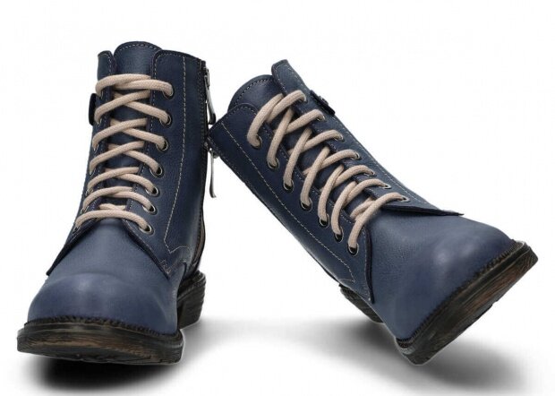 Dámske trekové topánky NAGABA 335 modrá rustic koža