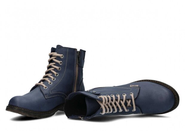 Dámske trekové topánky NAGABA 335 modrá rustic koža