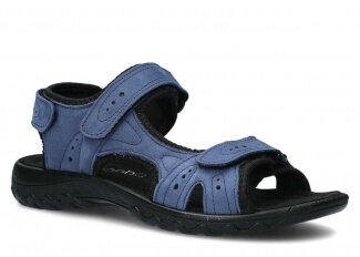 Dámske sandále NAGABA 264 modrá campari koža