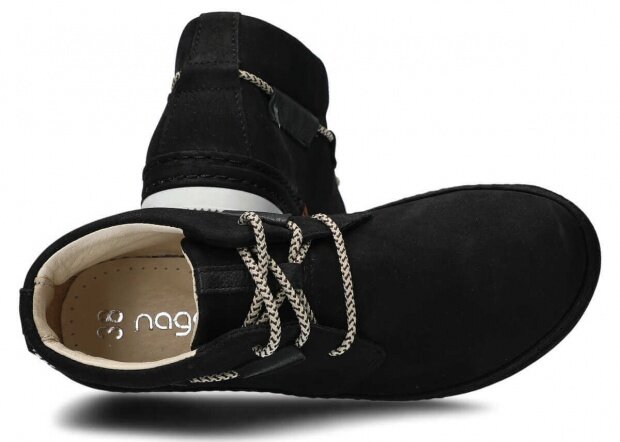 Topánky NAGABA 398 čierna samuel koža
