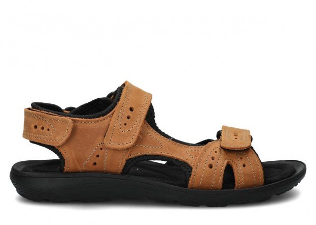 Pánske sandále NAGABA 265 hnedá crazy koža