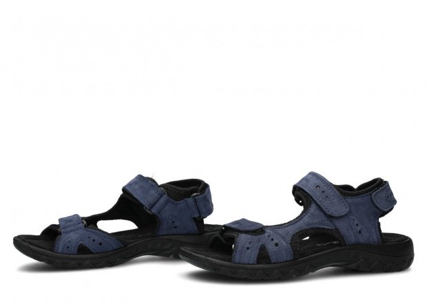 Dámske sandále NAGABA 264 modrá samuel koža