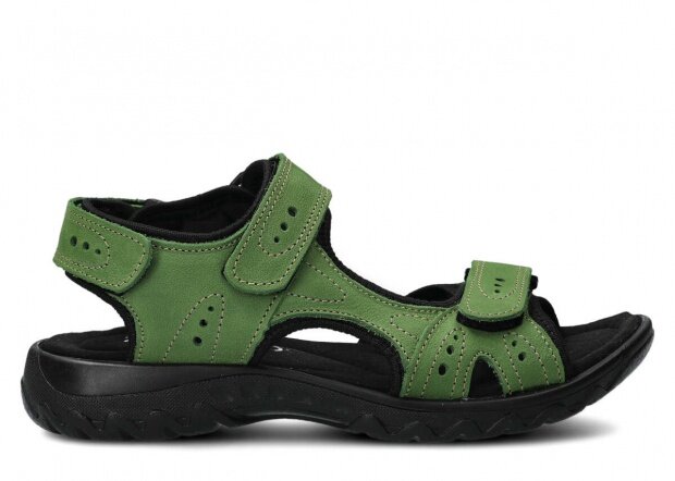 Dámske sandále NAGABA 264 zelená campari koža