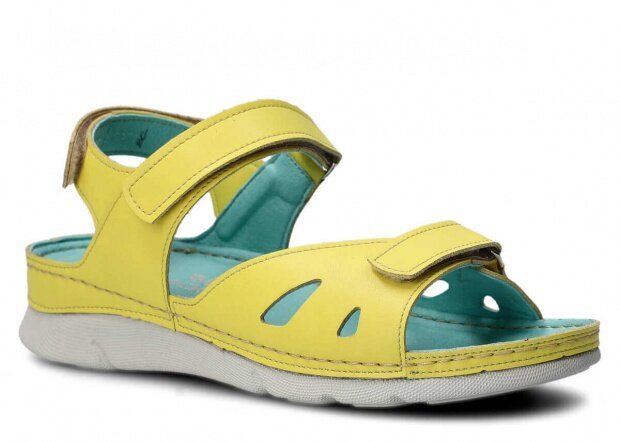 Dámske sandále NAGABA 102 žltá vegan