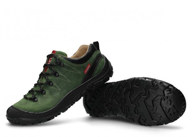 Trekové obuv NAGABA 241 zelená crazy koža