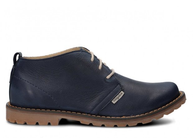 Pánske topánky NAGABA 407 modrá rustic koža