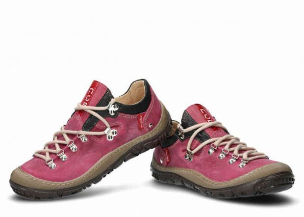Trekové obuv NAGABA 054 ružová crazy koža