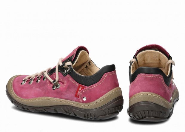Trekové obuv NAGABA 054 ružová crazy koža