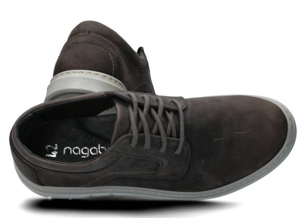 Pánske obuv NAGABA 440 grafitová crazy koža