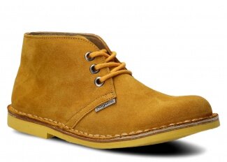 Topánky NAGABA 082<br /> žltá velúrové koža