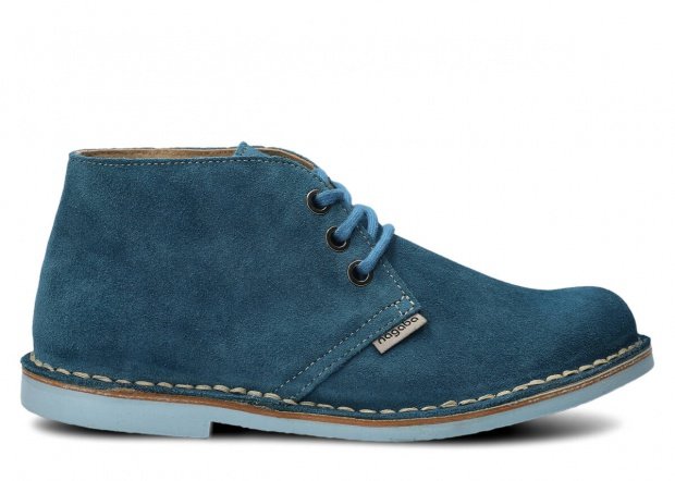 Topánky NAGABA 082 modrá velúrové koža