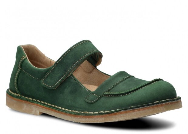 Dámska obuv NAGABA 131 TOBE zelená crazy koža