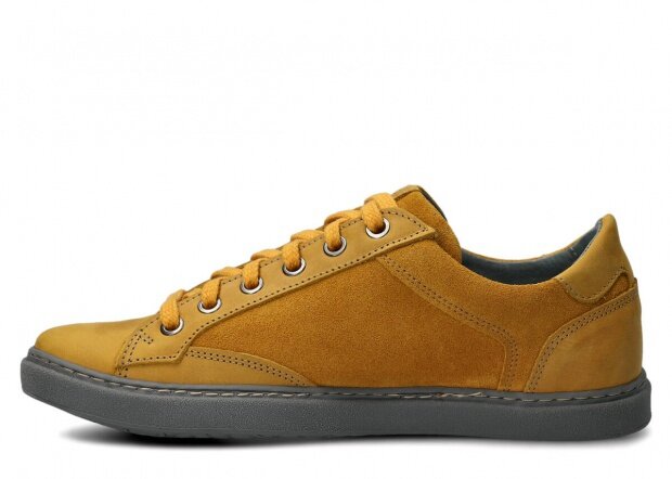 Pánske obuv NAGABA 434 žltá velúrové koža