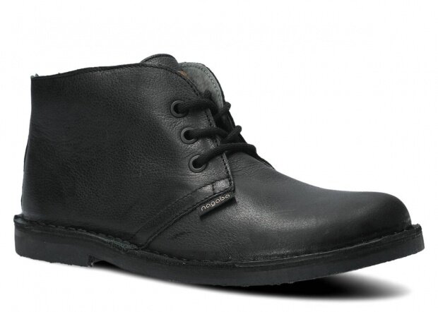 Topánky NAGABA 082 TOCZ čierna rustic koža