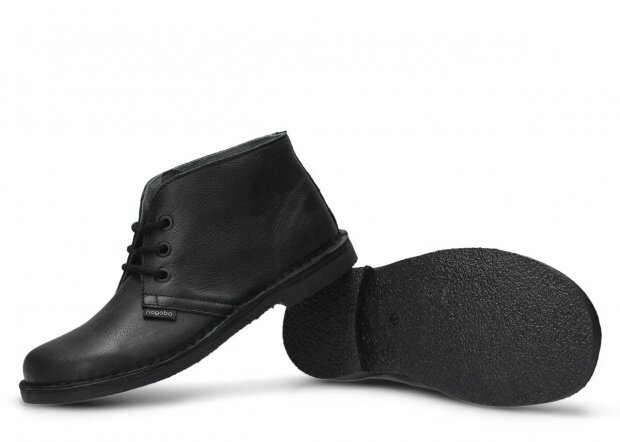 Topánky NAGABA 082 TOCZ čierna rustic koža