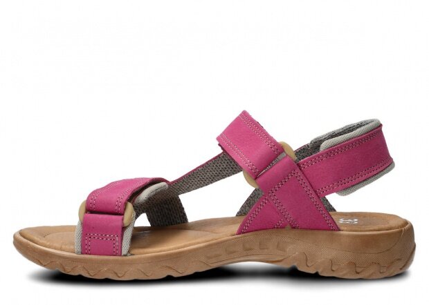 Dámske sandále NAGABA 168 ružová rustic koža