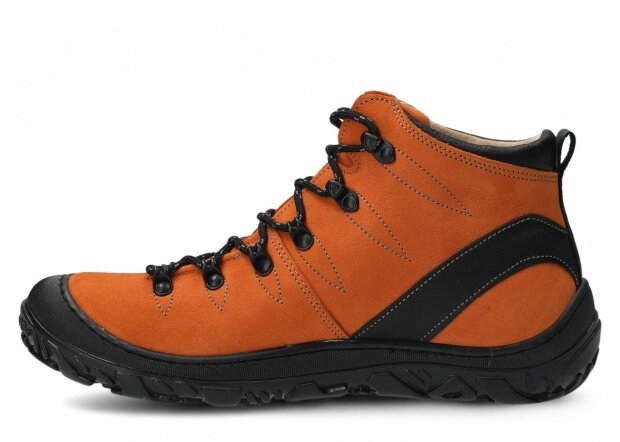 Trekové topánky NAGABA 240 oranžová campari koža