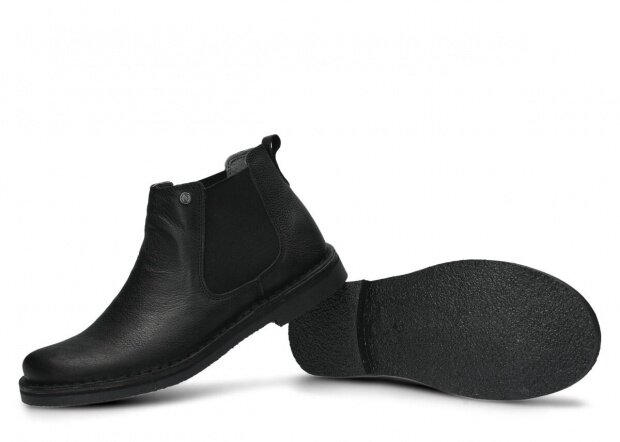 Dámske trekové topánky NAGABA 085 TOCZ čierna rustic koža