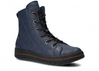 Topánky NAGABA 328<br /> modrá rustic koža