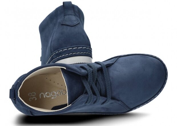 Topánky NAGABA 383 modrá samuel koža