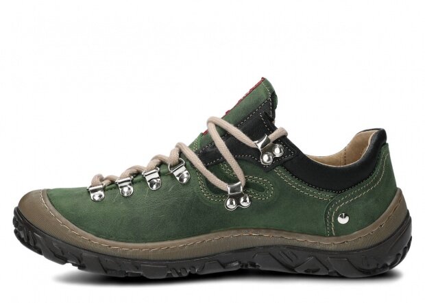 Trekové obuv NAGABA 054 zelená crazy koža