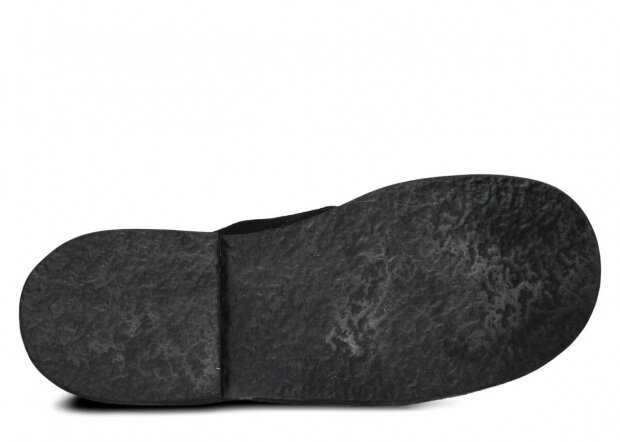 Pánske topánky NAGABA 075 čierna velúrové koža