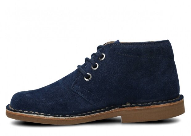 Topánky NAGABA 074 modrá velúrové koža