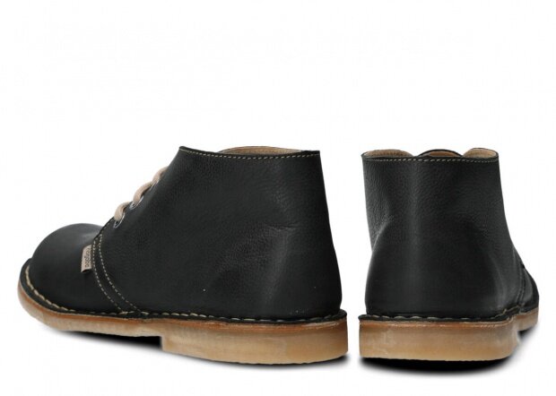 Topánky NAGABA 082 TOBE čierna rustic koža