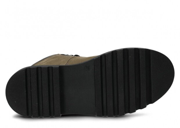 Dámske trekové topánky EVENEMENT EV281 khaki samuel kožené