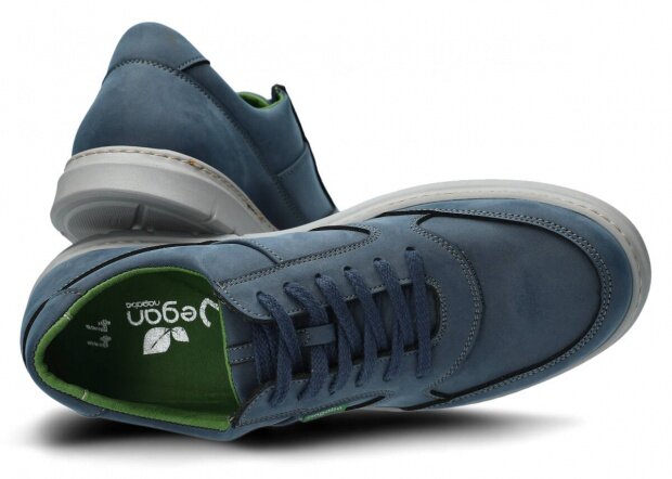 Pánske obuv NAGABA 438 modrá vegan