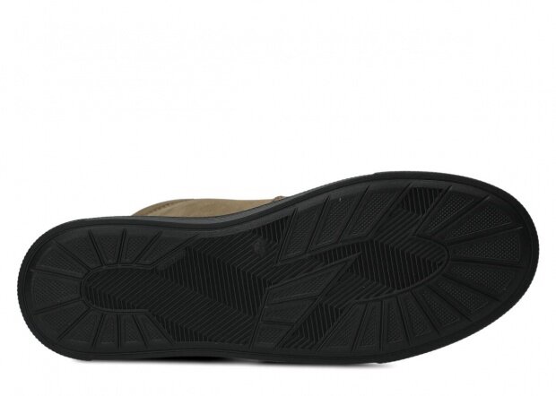 Pánske trekové topánky NAGABA 4181 khaki samuel koža