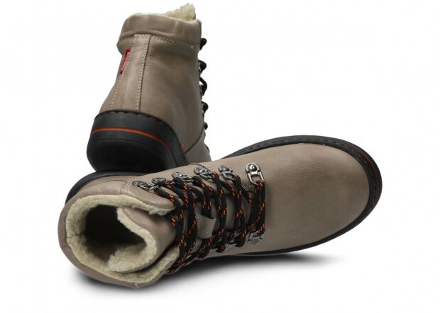 Trekové topánky NAGABA 281 popolová t rustic koža