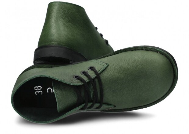 Topánky NAGABA 082 zelená oblak koža