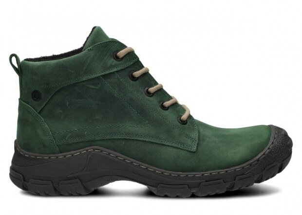 Pánske topánky NAGABA 436 zelená crazy koža