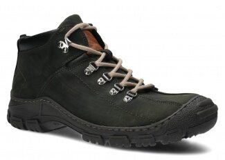 Pánske trekové topánky NAGABA 456<br /> khaki crazy koža