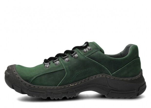 Pánske obuv NAGABA 457 zelená crazy koža