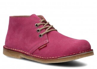 Topánky NAGABA 082<br /> růžová velúrové koža