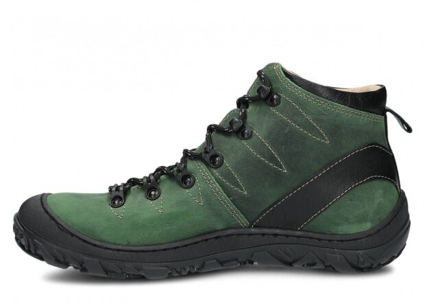 Trekové topánky NAGABA 240 zelená crazy koža