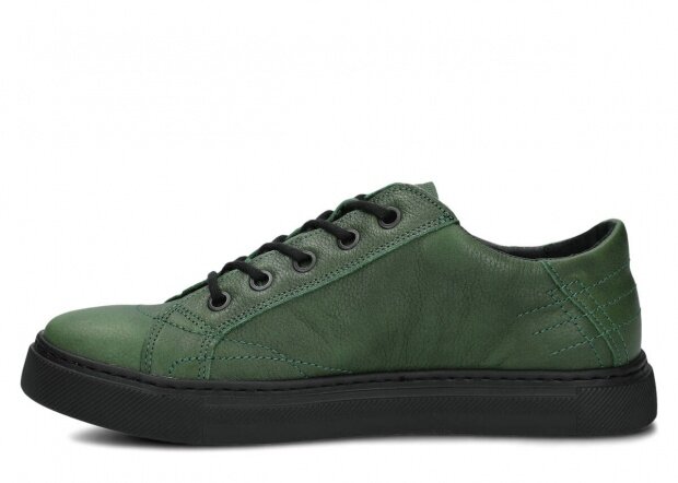 Pánske obuv NAGABA 411 zelená oblak koža