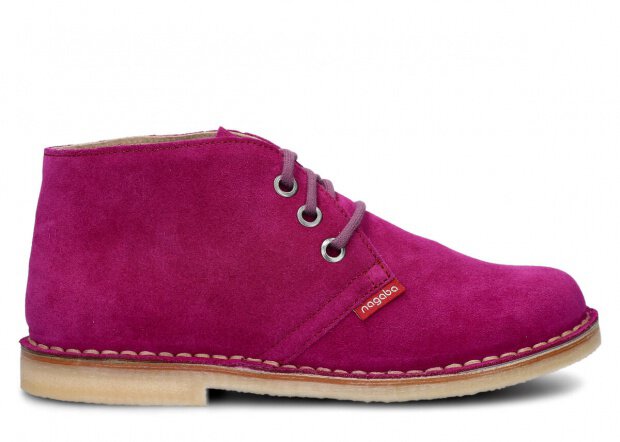 Topánky NAGABA 082 fialova velúrové koža