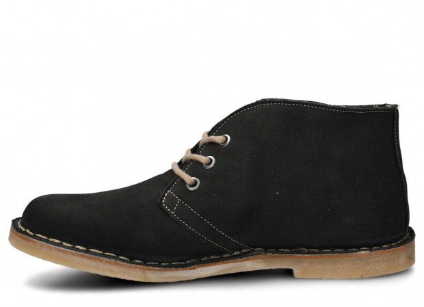 Topánky NAGABA 082 čierna samuel koža