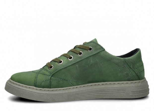 Pánske obuv NAGABA 412 zelená crazy koža