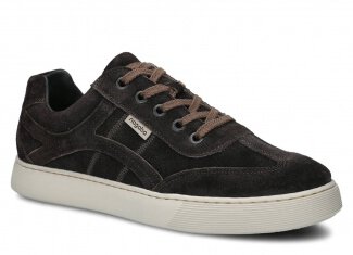 Pánske obuv NAGABA 427 grafitová velúrové wax koža