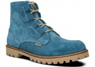 Pánske topánky NAGABA 488/1 jeans velúrové koža